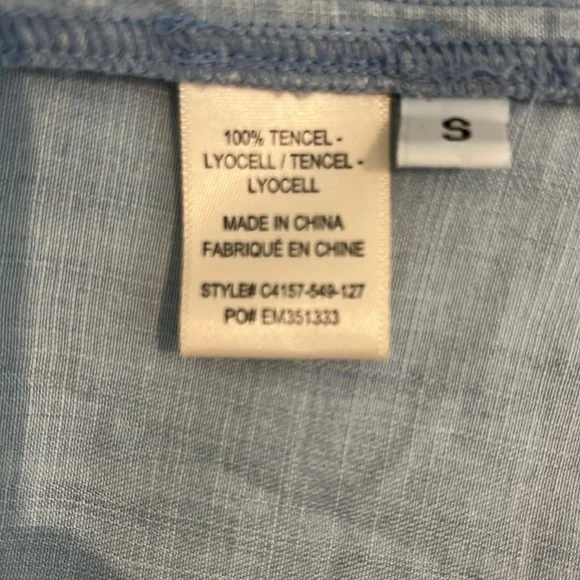 Cloth & Stone faded denim shirt - Picture 7 of 7